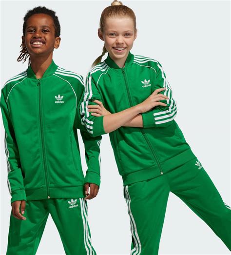 Green adidas Originals SST Träningsjacka Herr 